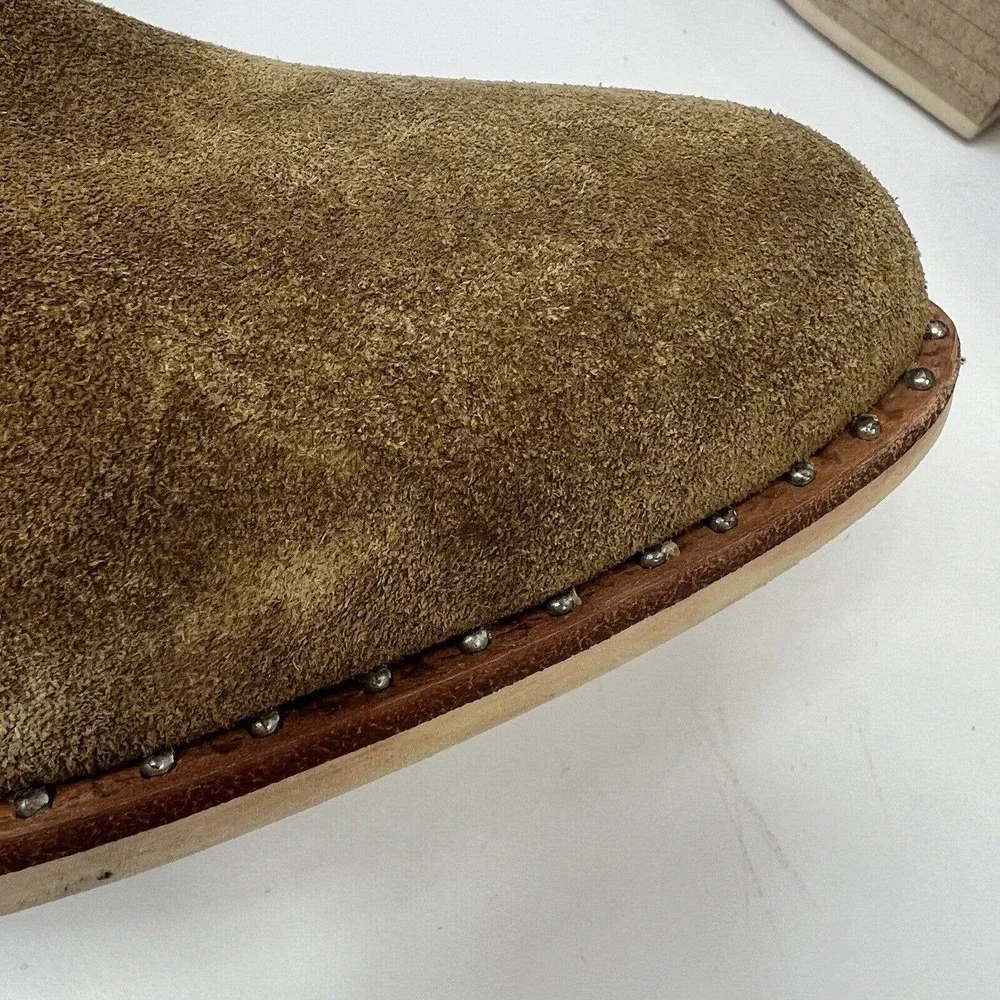 Crevo Brown Suede Ankle Boots - Picture 5 of 12